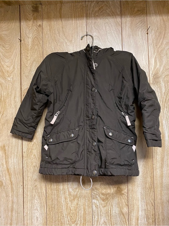 Lands' End Other - Lands' End Kids Brown Hooded Puffer Jacket